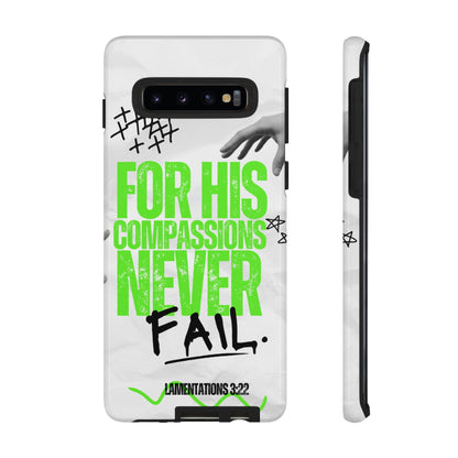 Lamentations 3:22 God's Compassion - Samsung Galaxy Case - BOGO Cases