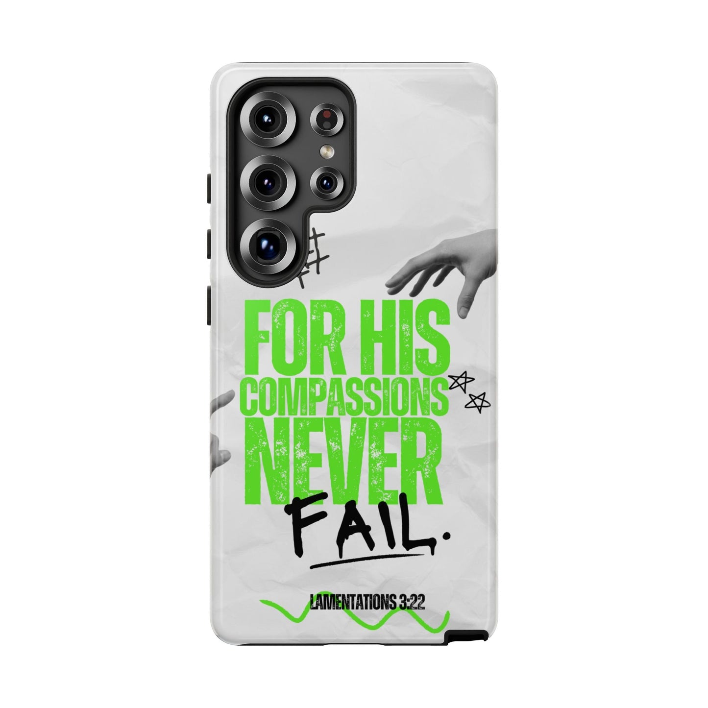Lamentations 3:22 God's Compassion - Samsung Galaxy Case - BOGO Cases