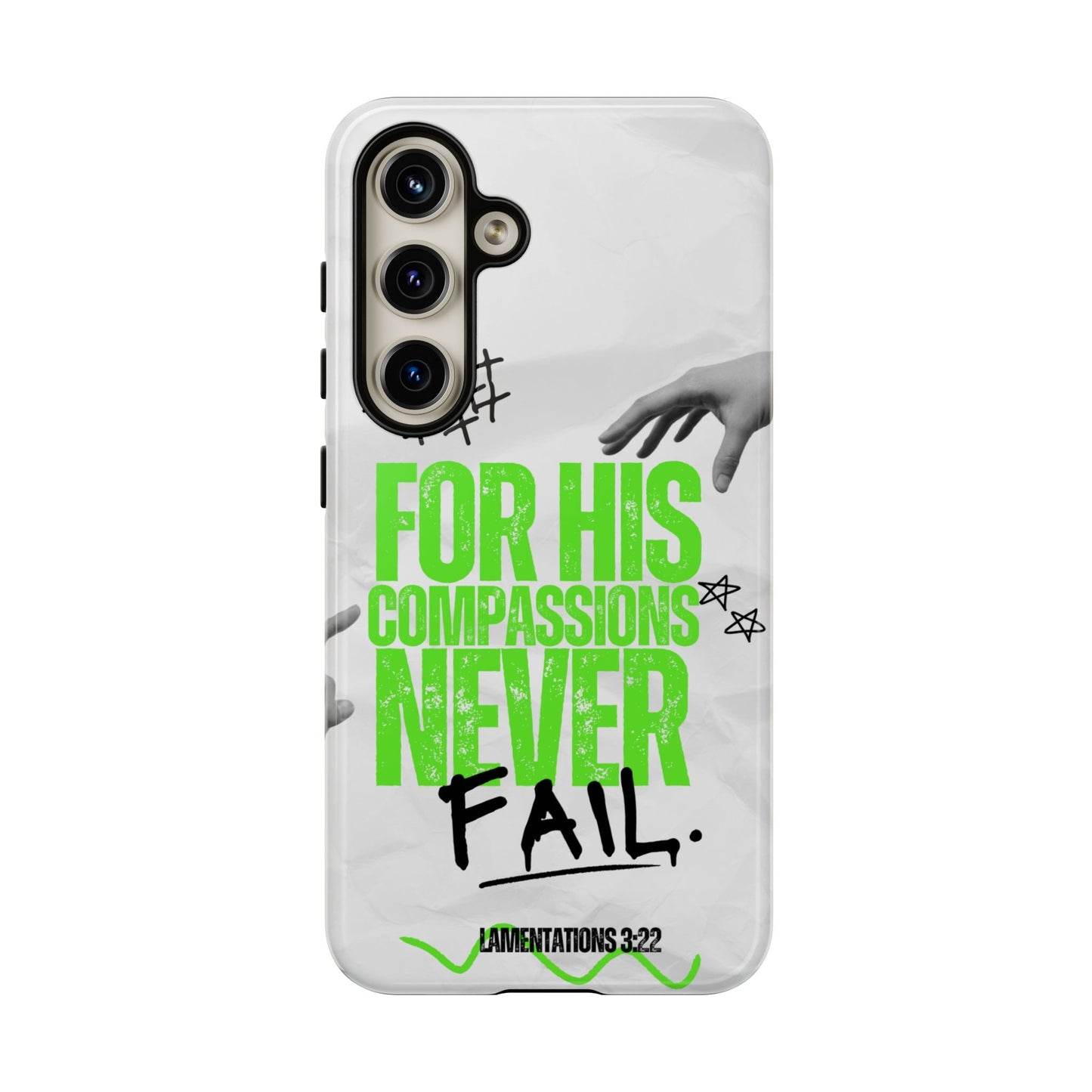 Lamentations 3:22 God's Compassion - Samsung Galaxy Case - BOGO Cases