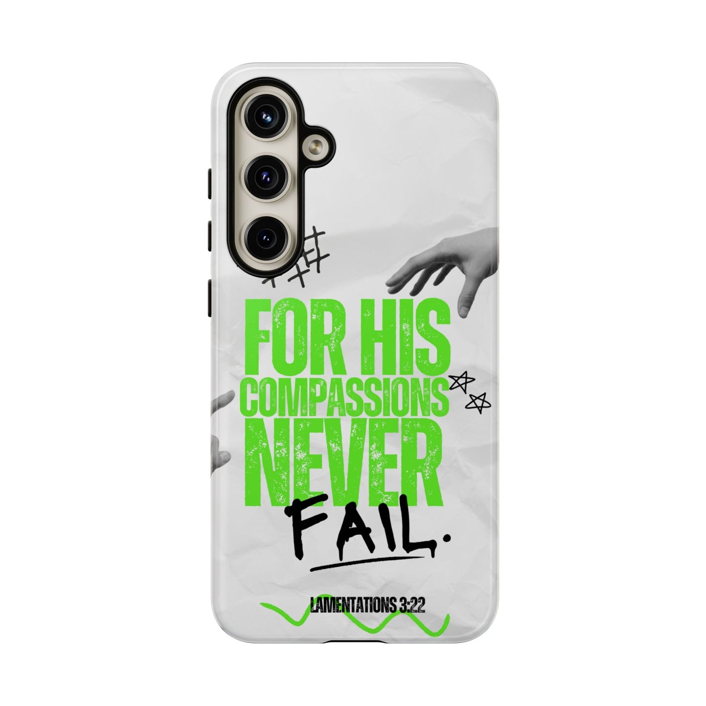 Lamentations 3:22 God's Compassion - Samsung Galaxy Case - BOGO Cases