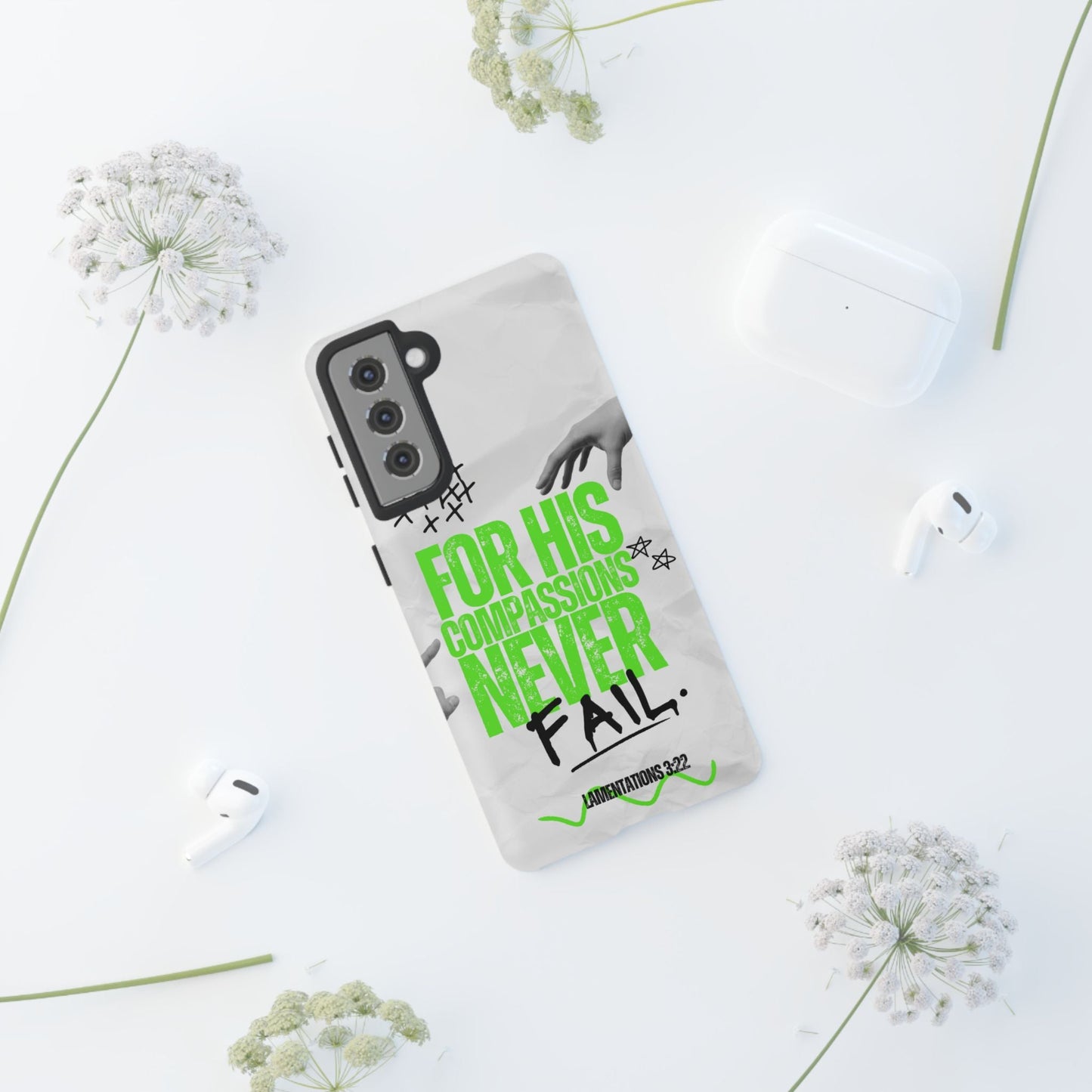 Lamentations 3:22 God's Compassion - Samsung Galaxy Case - BOGO Cases