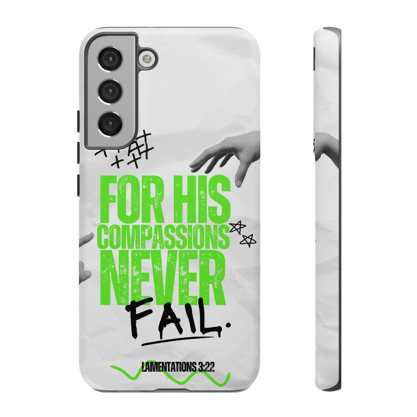Lamentations 3:22 God's Compassion - Samsung Galaxy Case - BOGO Cases