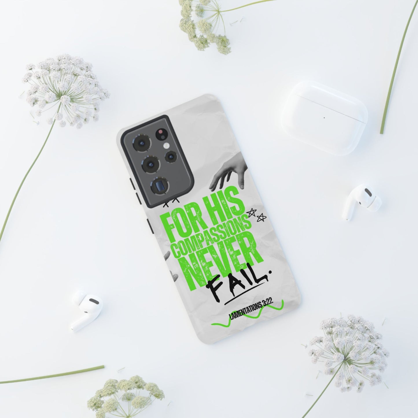 Lamentations 3:22 God's Compassion - Samsung Galaxy Case - BOGO Cases