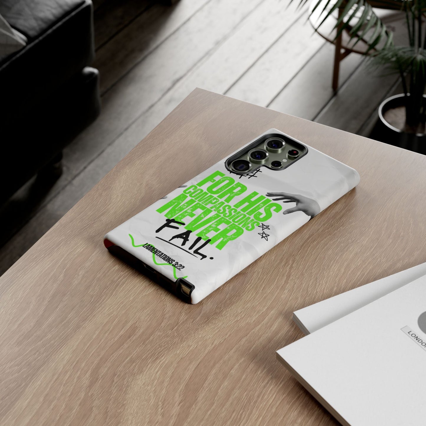 Lamentations 3:22 God's Compassion - Samsung Galaxy Case - BOGO Cases