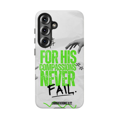 Lamentations 3:22 God's Compassion - Samsung Galaxy Case - BOGO Cases