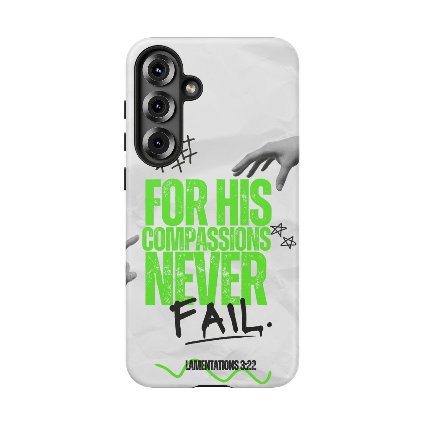 Lamentations 3:22 God's Compassion - Samsung Galaxy Case - BOGO Cases
