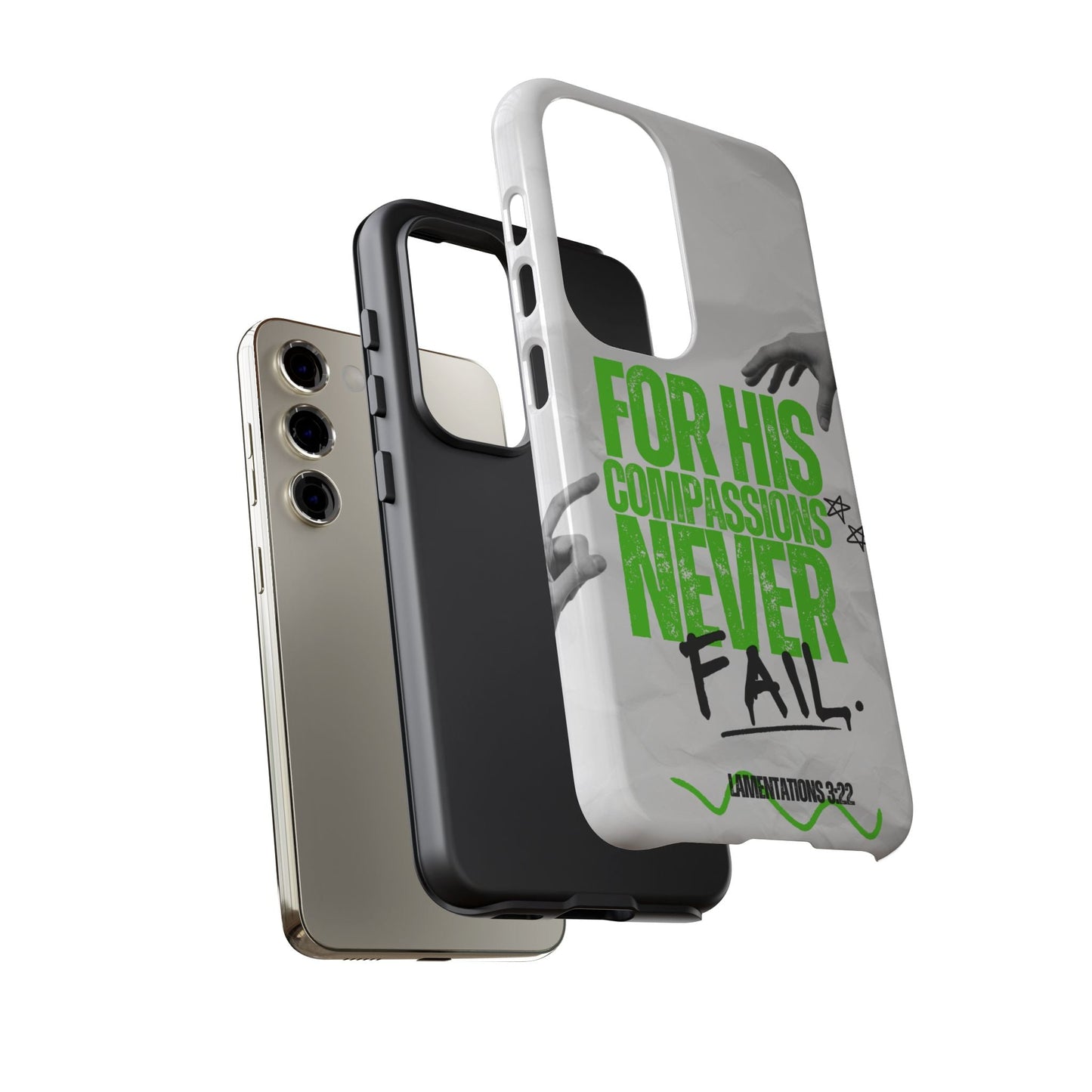 Lamentations 3:22 God's Compassion - Samsung Galaxy Case - BOGO Cases