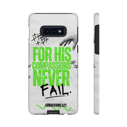 Lamentations 3:22 God's Compassion - Samsung Galaxy Case - BOGO Cases