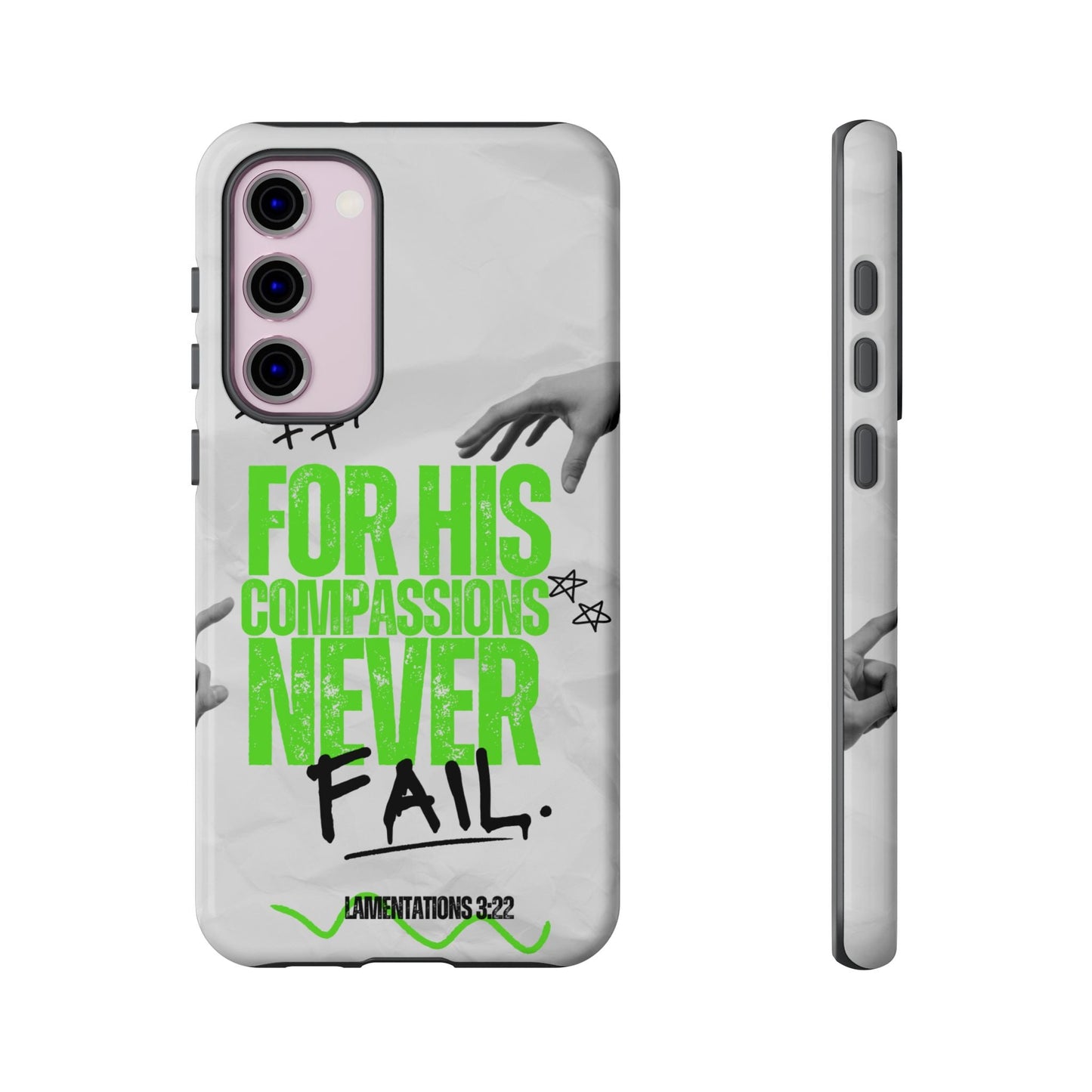 Lamentations 3:22 God's Compassion - Samsung Galaxy Case - BOGO Cases
