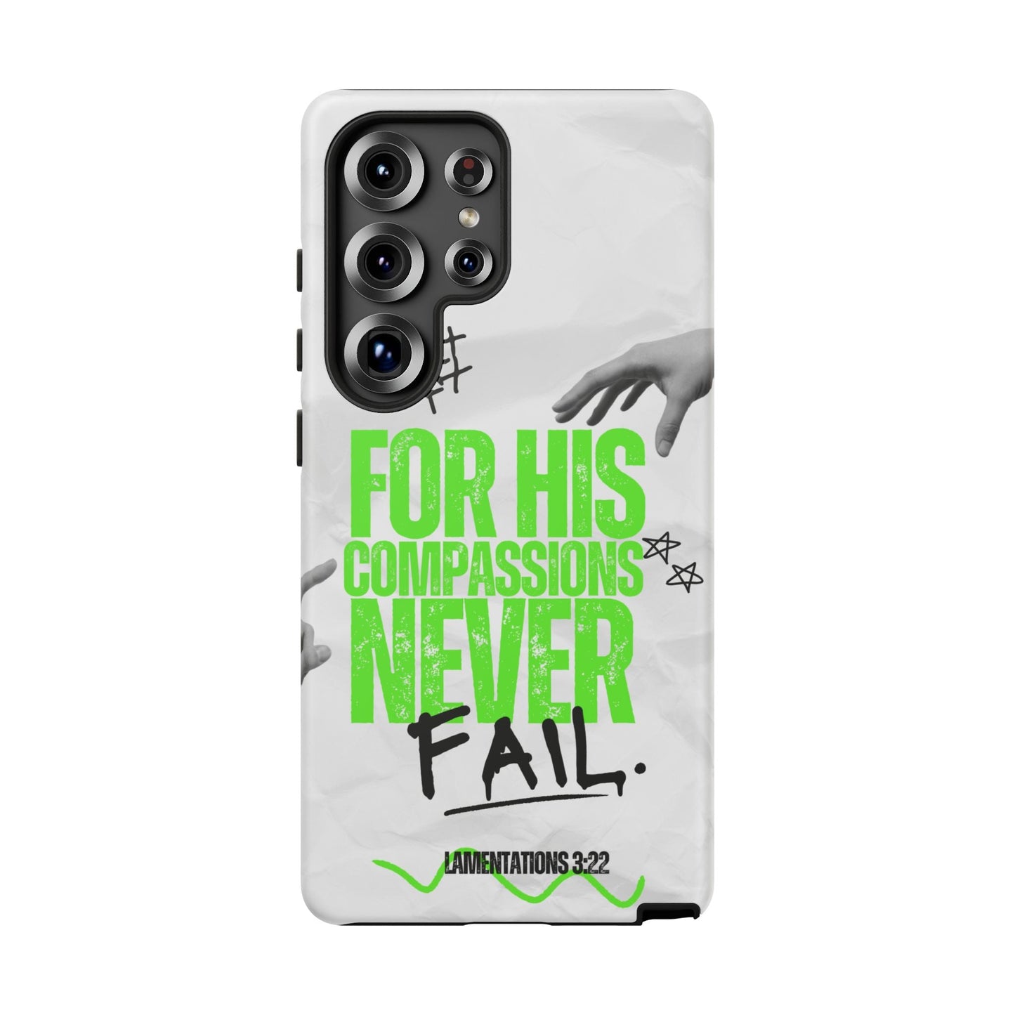 Lamentations 3:22 God's Compassion - Samsung Galaxy Case - BOGO Cases