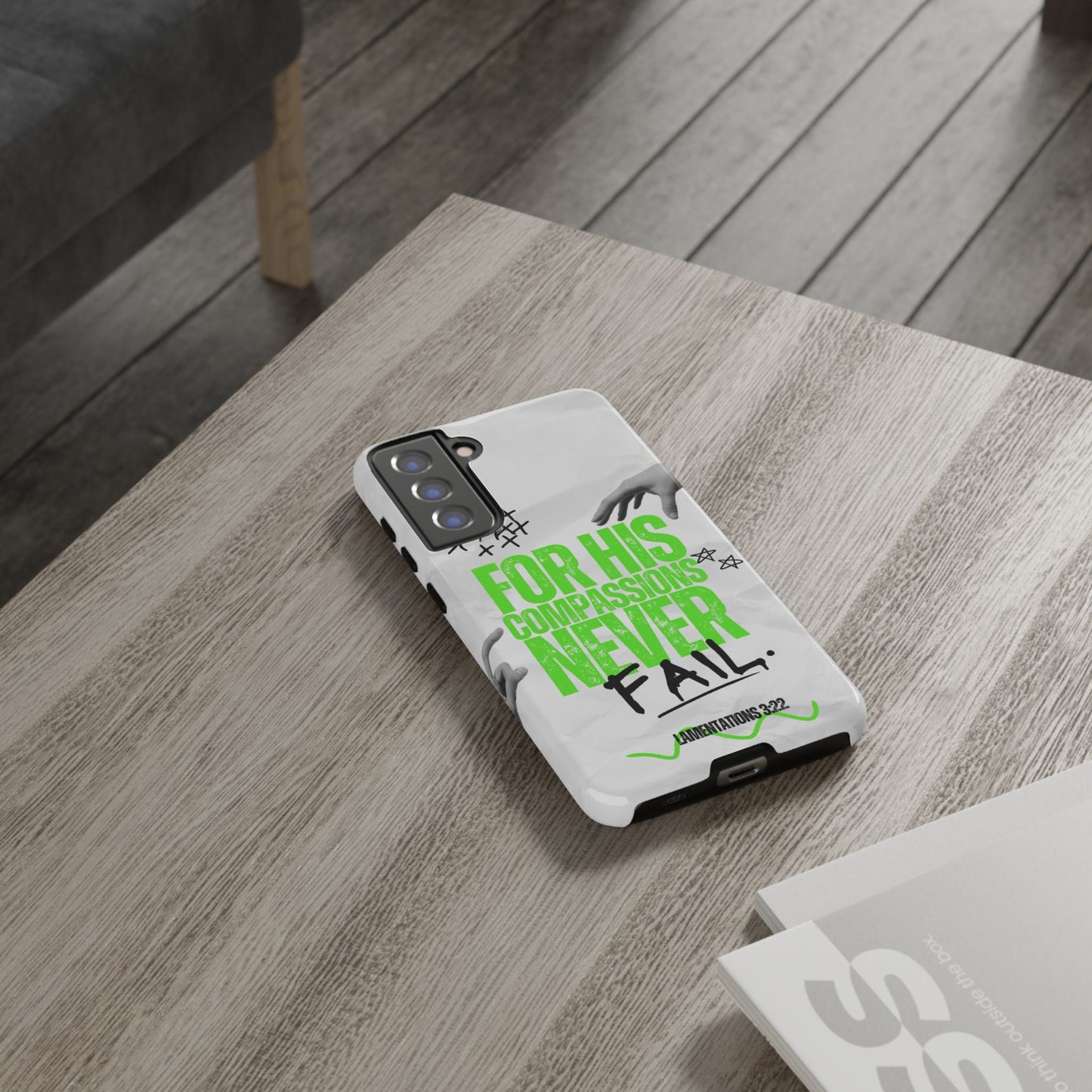 Lamentations 3:22 God's Compassion - Samsung Galaxy Case - BOGO Cases