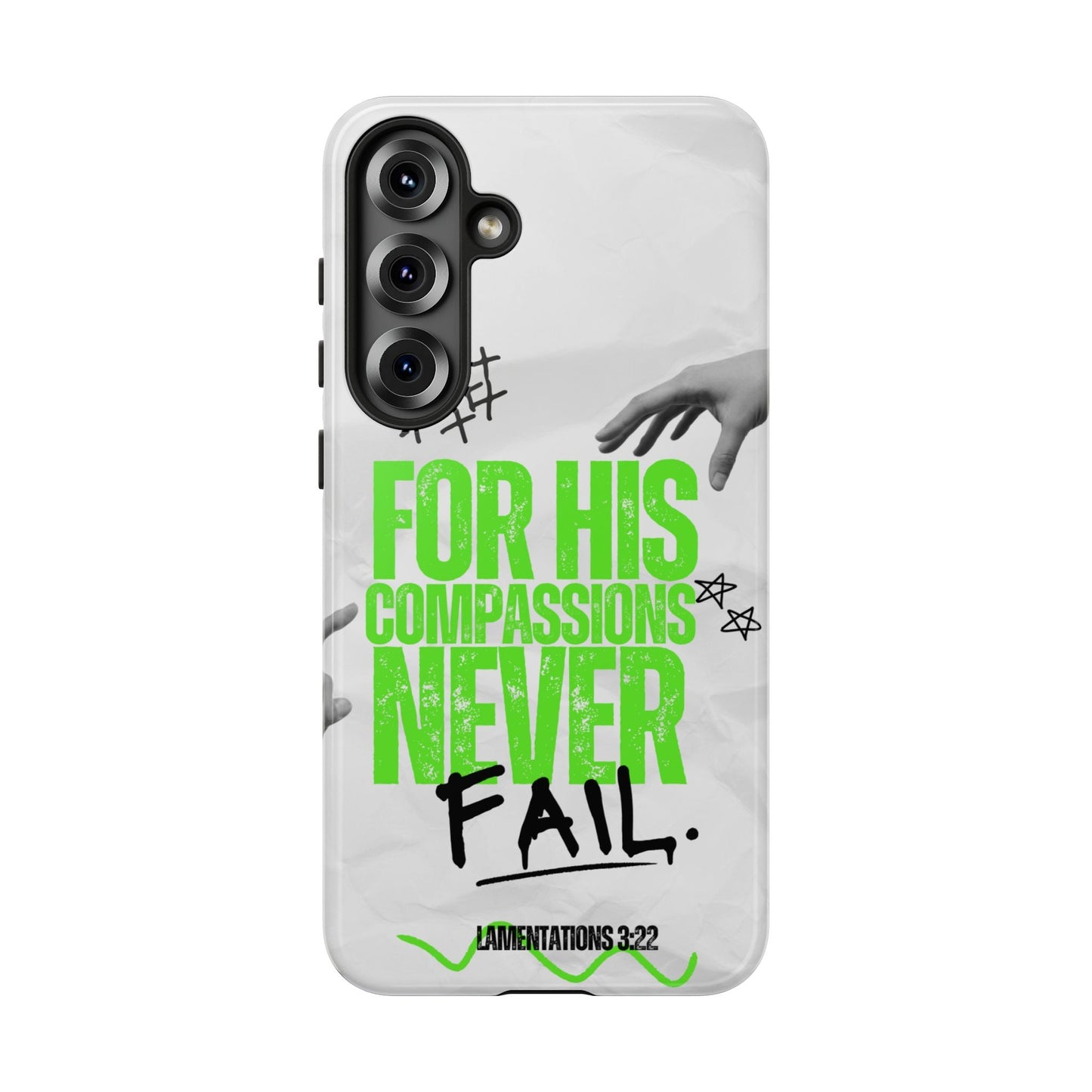 Lamentations 3:22 God's Compassion - Samsung Galaxy Case - BOGO Cases