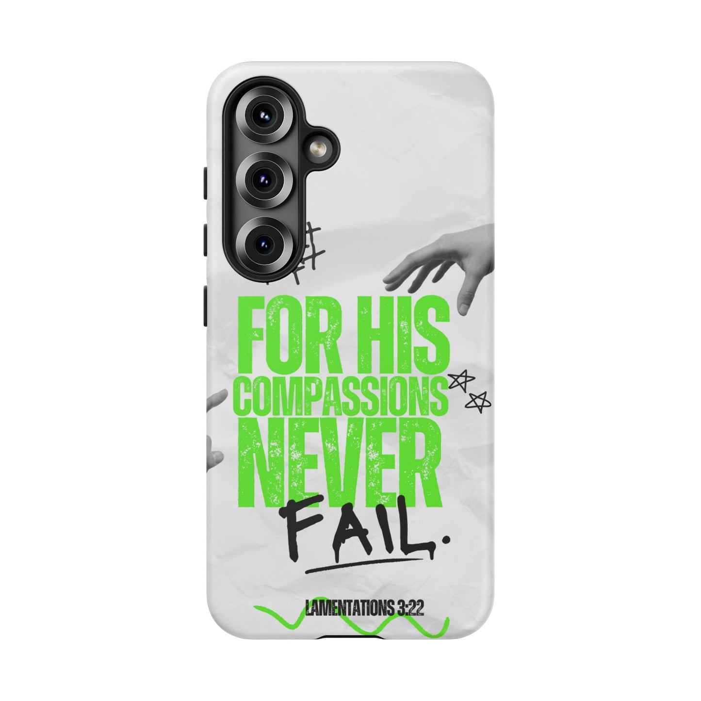 Lamentations 3:22 God's Compassion - Samsung Galaxy Case - BOGO Cases