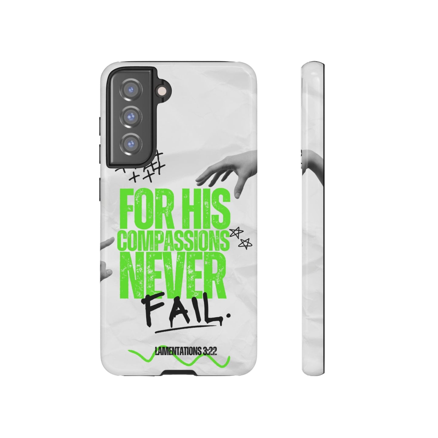 Lamentations 3:22 God's Compassion - Samsung Galaxy Case - BOGO Cases