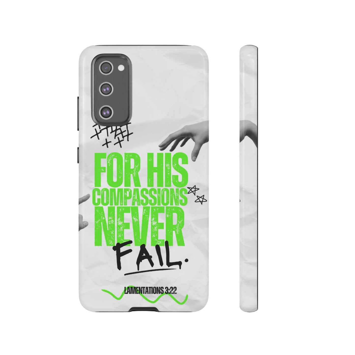 Lamentations 3:22 God's Compassion - Samsung Galaxy Case - BOGO Cases