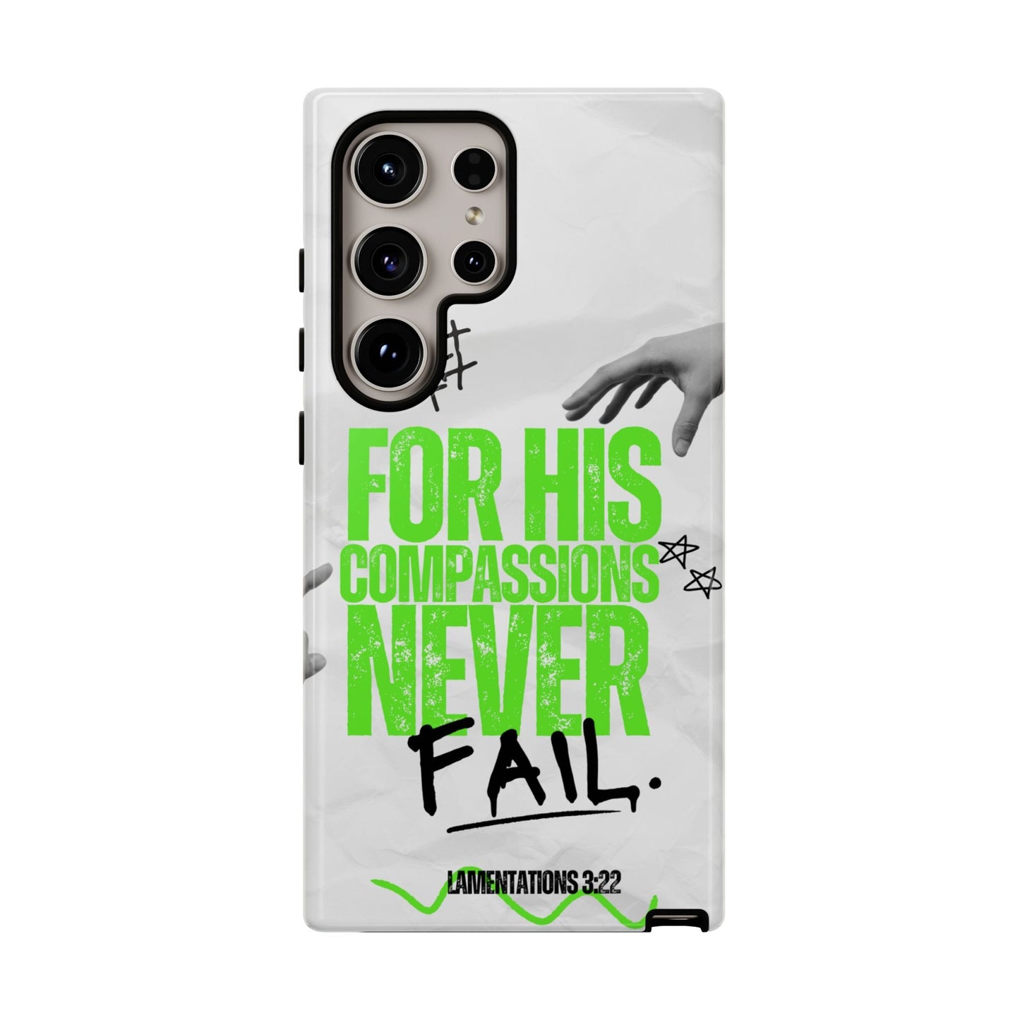 Lamentations 3:22 God's Compassion - Samsung Galaxy Case - BOGO Cases
