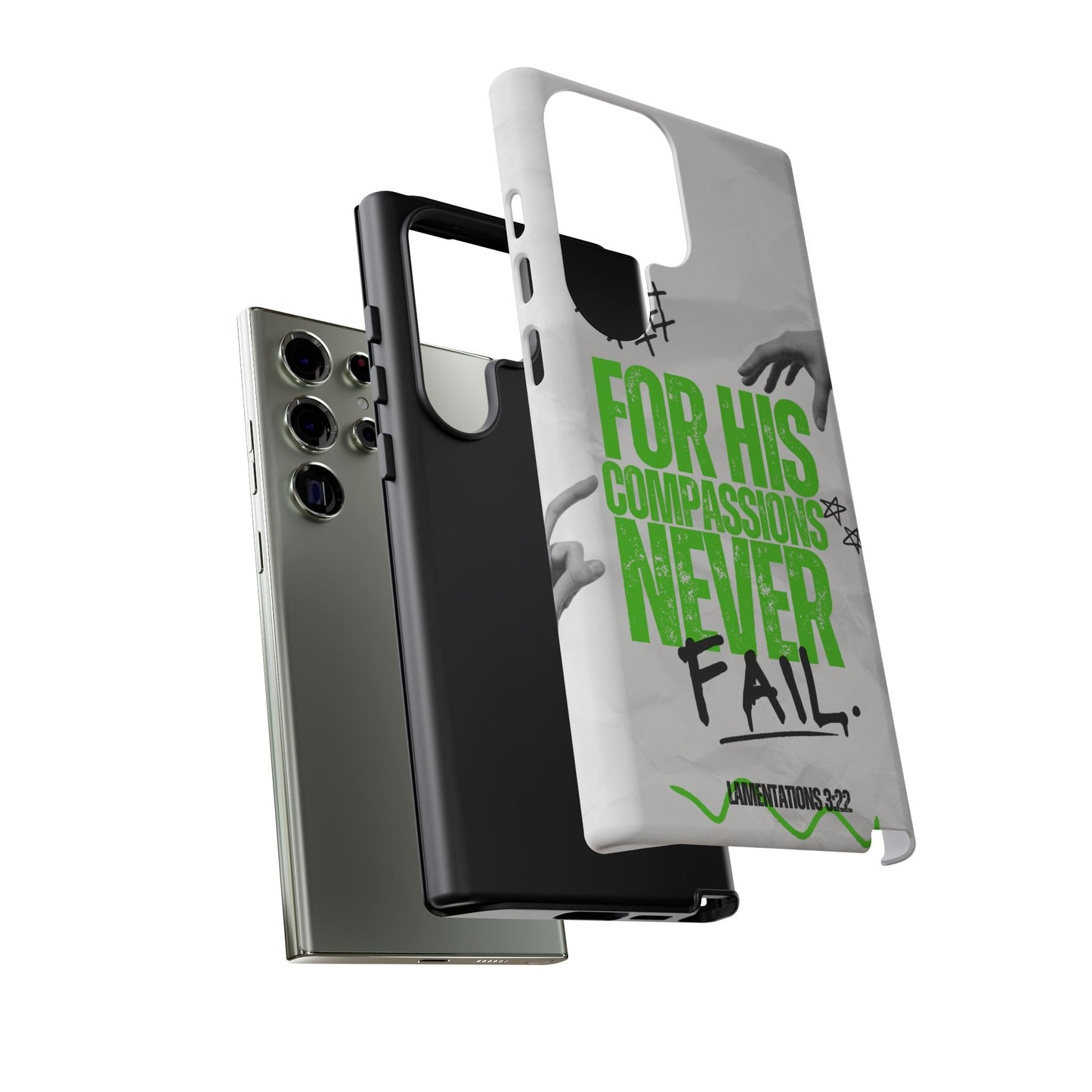 Lamentations 3:22 God's Compassion - Samsung Galaxy Case - BOGO Cases