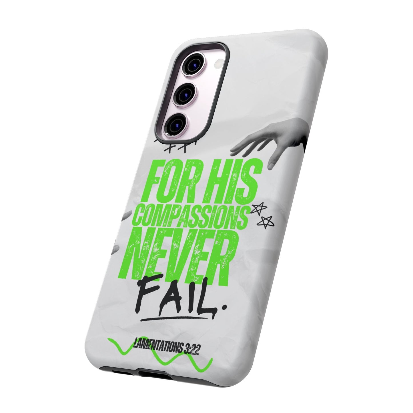 Lamentations 3:22 God's Compassion - Samsung Galaxy Case - BOGO Cases