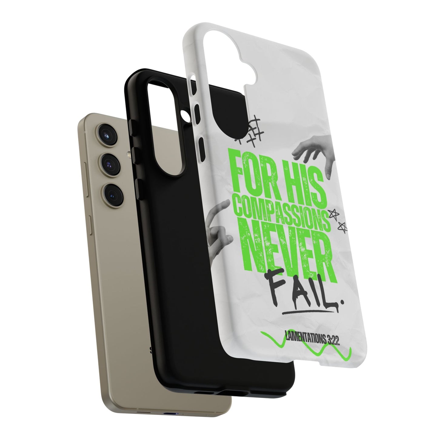 Lamentations 3:22 God's Compassion - Samsung Galaxy Case - BOGO Cases