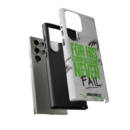 Lamentations 3:22 God's Compassion - Samsung Galaxy Case - BOGO Cases