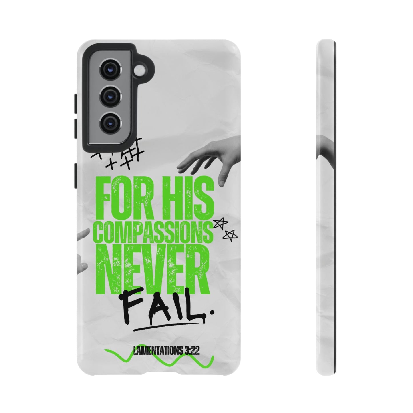 Lamentations 3:22 God's Compassion - Samsung Galaxy Case - BOGO Cases