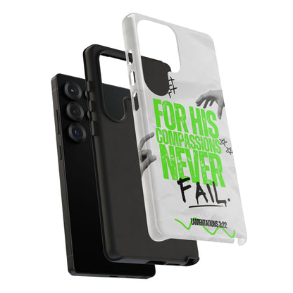 Lamentations 3:22 God's Compassion - Samsung Galaxy Case - BOGO Cases