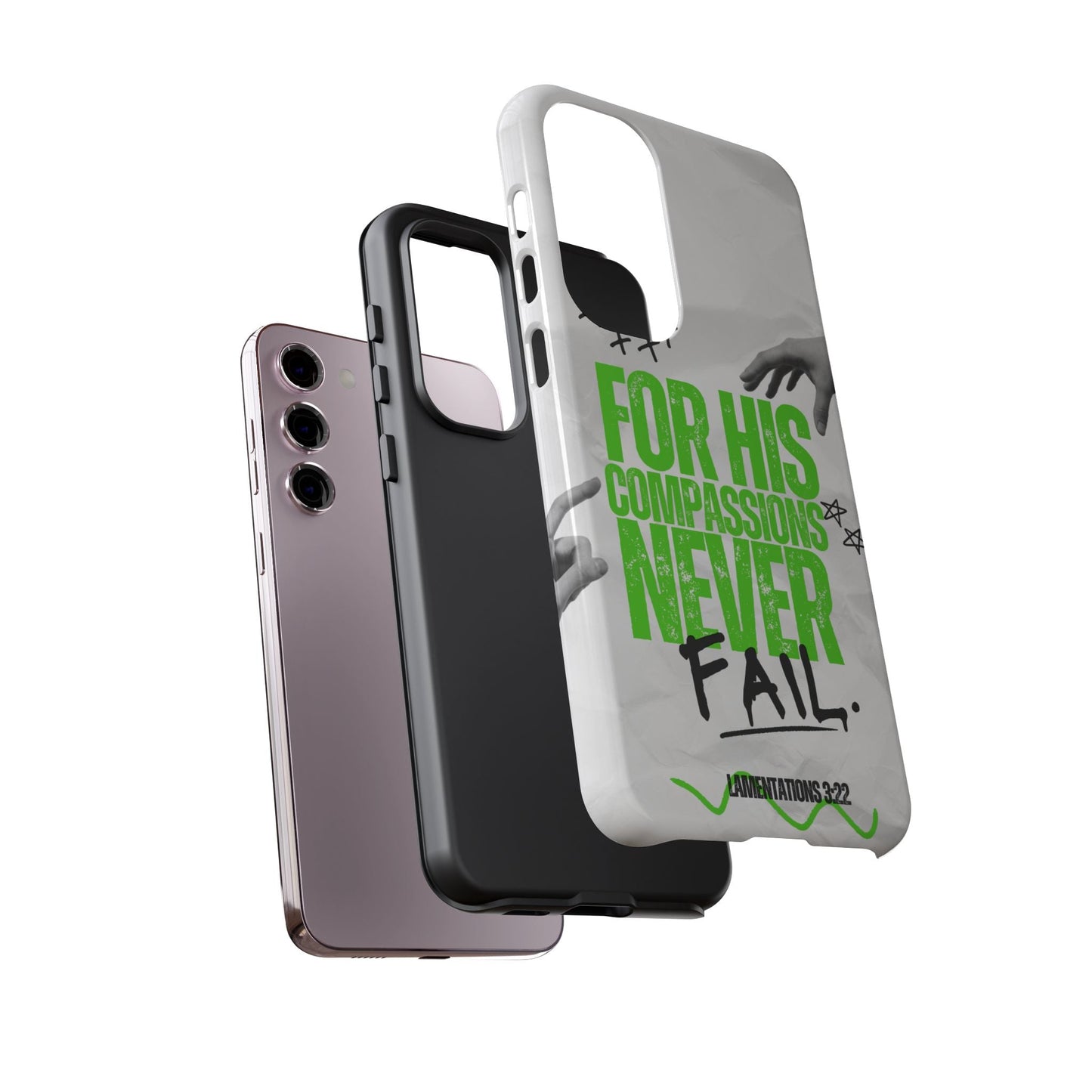 Lamentations 3:22 God's Compassion - Samsung Galaxy Case - BOGO Cases