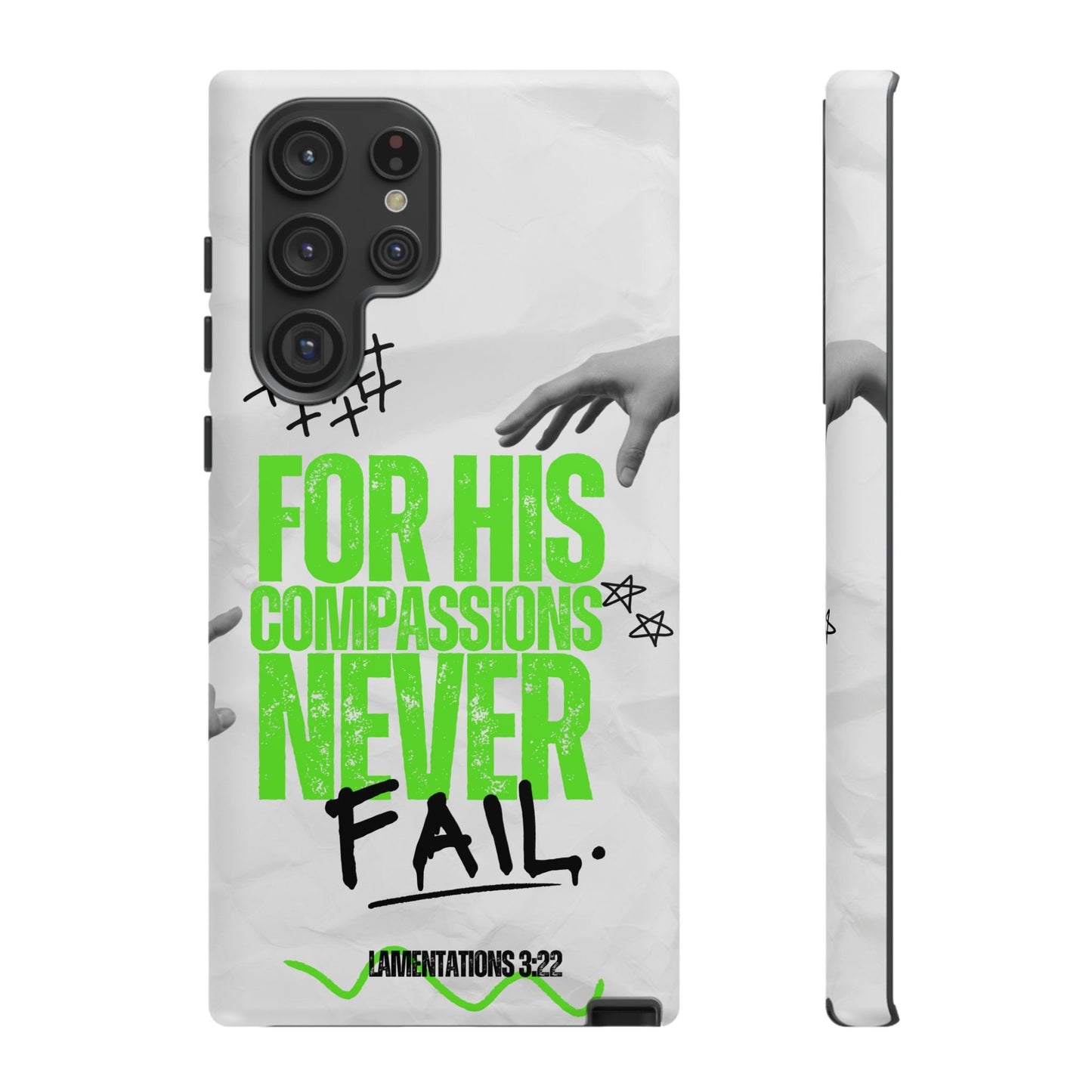 Lamentations 3:22 God's Compassion - Samsung Galaxy Case - BOGO Cases
