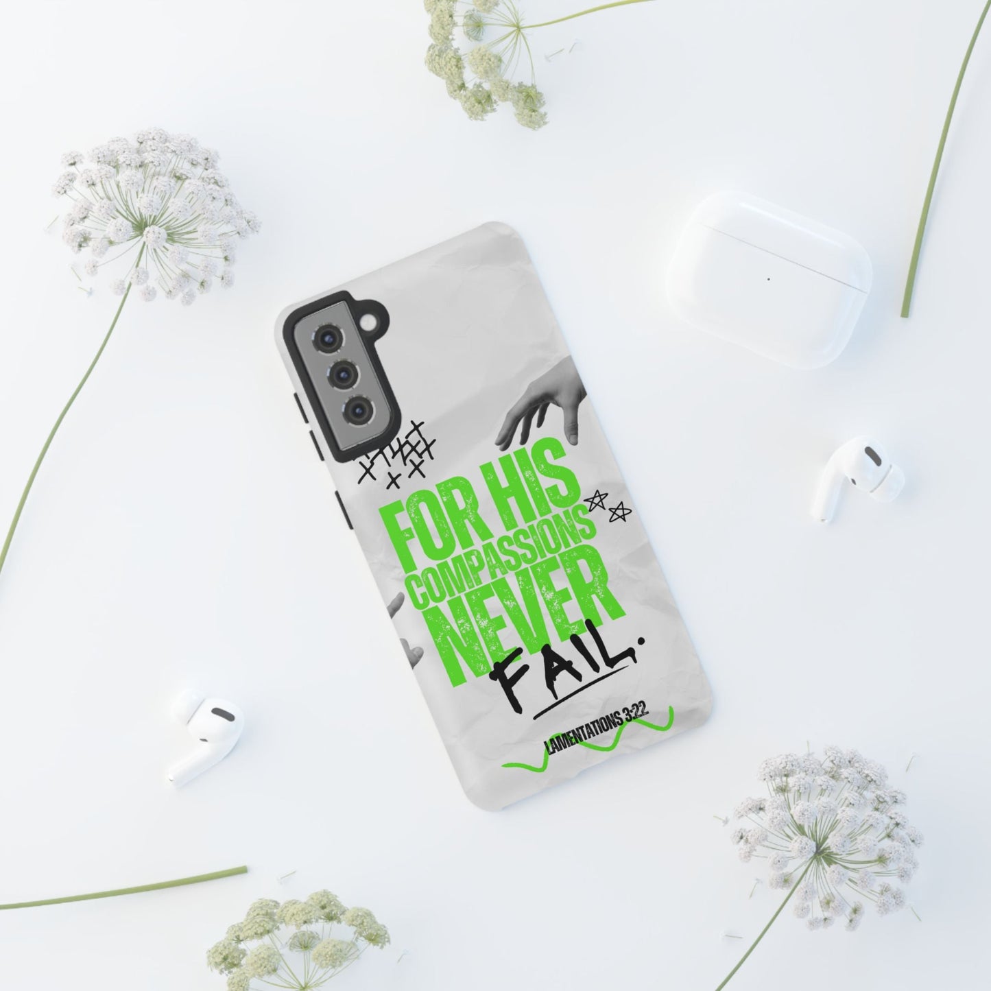 Lamentations 3:22 God's Compassion - Samsung Galaxy Case - BOGO Cases