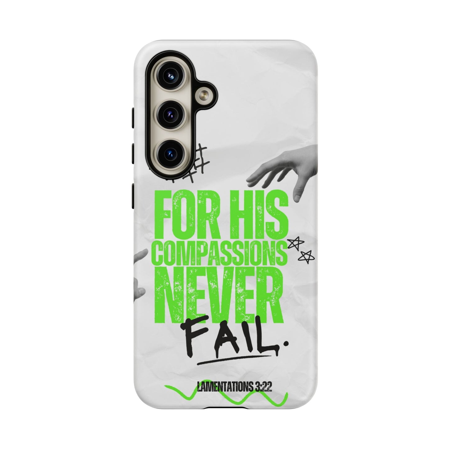 Lamentations 3:22 God's Compassion - Samsung Galaxy Case - BOGO Cases