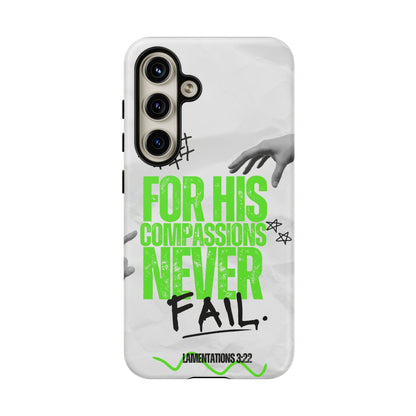 Lamentations 3:22 God's Compassion - Samsung Galaxy Case - BOGO Cases