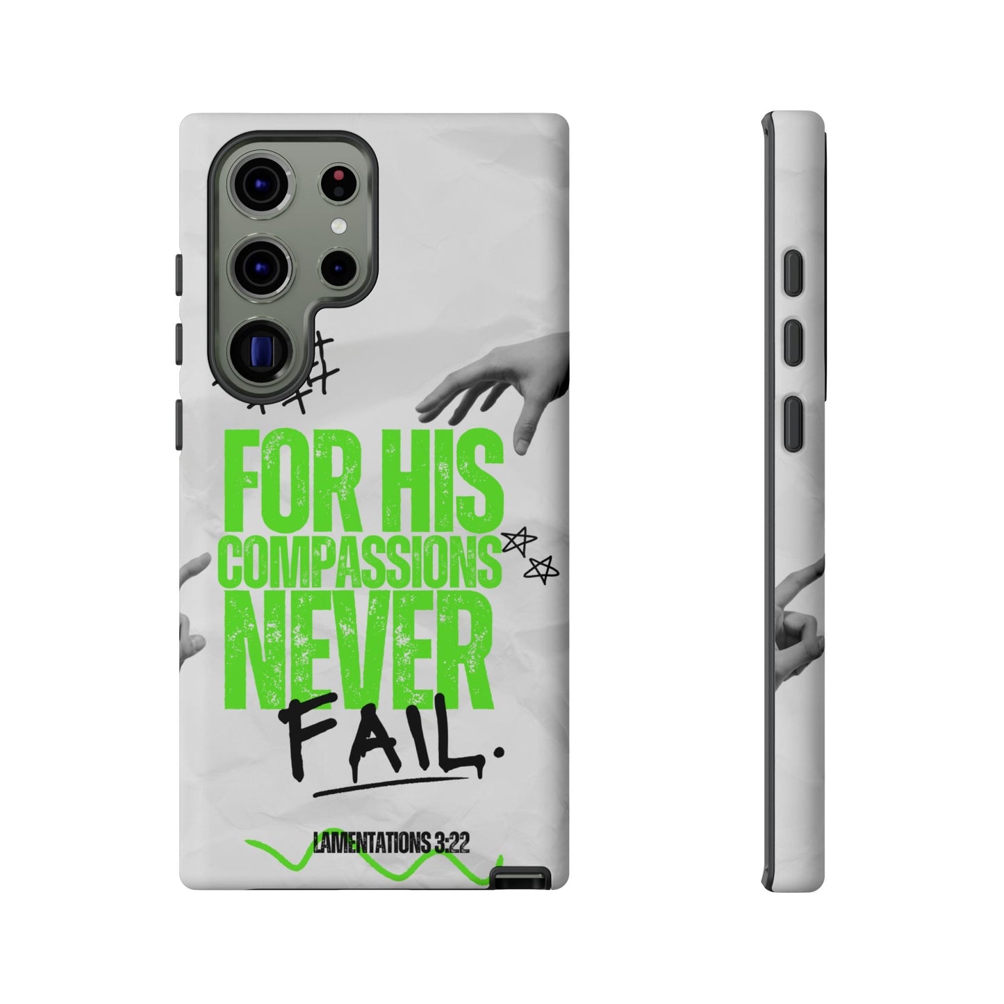 Lamentations 3:22 God's Compassion - Samsung Galaxy Case - BOGO Cases