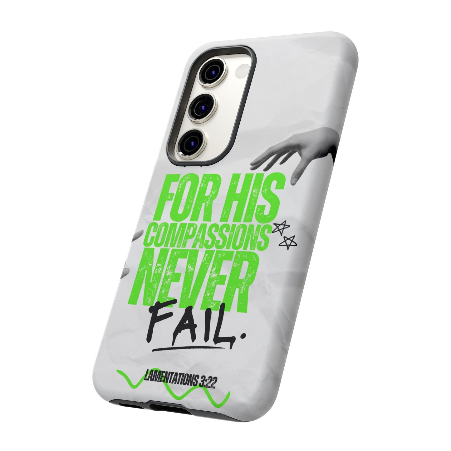 Lamentations 3:22 God's Compassion - Samsung Galaxy Case - BOGO Cases