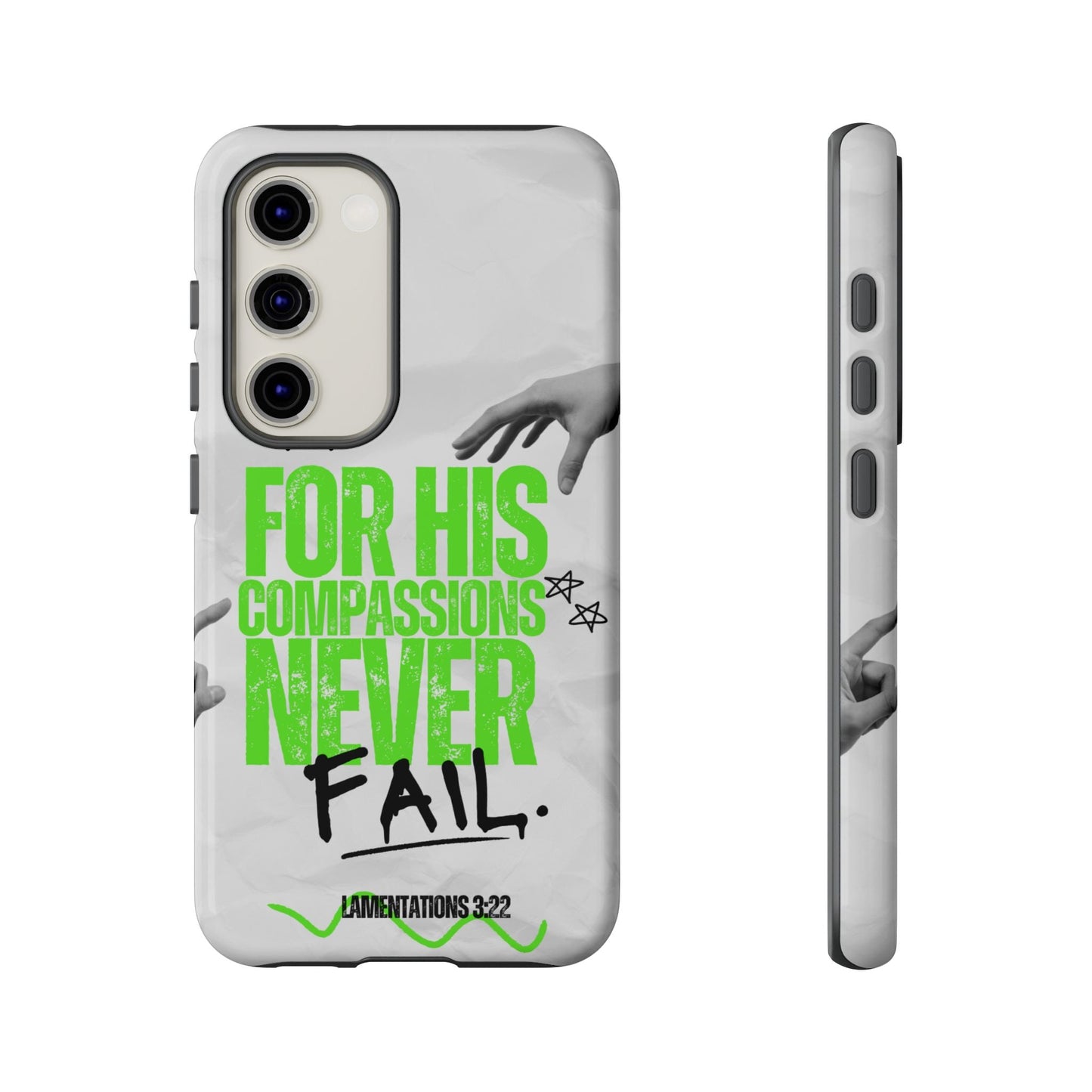 Lamentations 3:22 God's Compassion - Samsung Galaxy Case - BOGO Cases