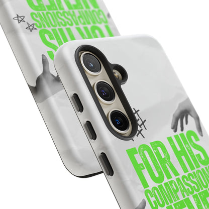 Lamentations 3:22 God's Compassion - Samsung Galaxy Case - BOGO Cases
