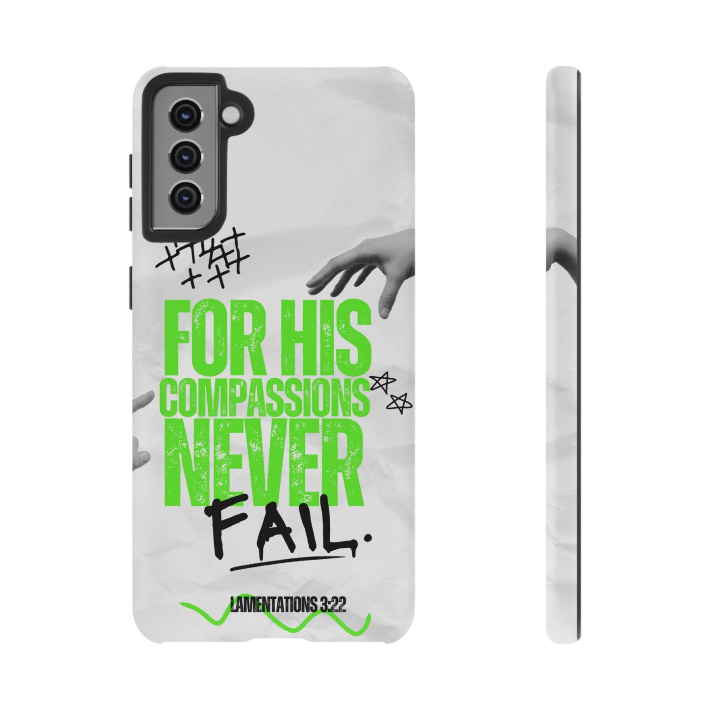 Lamentations 3:22 God's Compassion - Samsung Galaxy Case - BOGO Cases