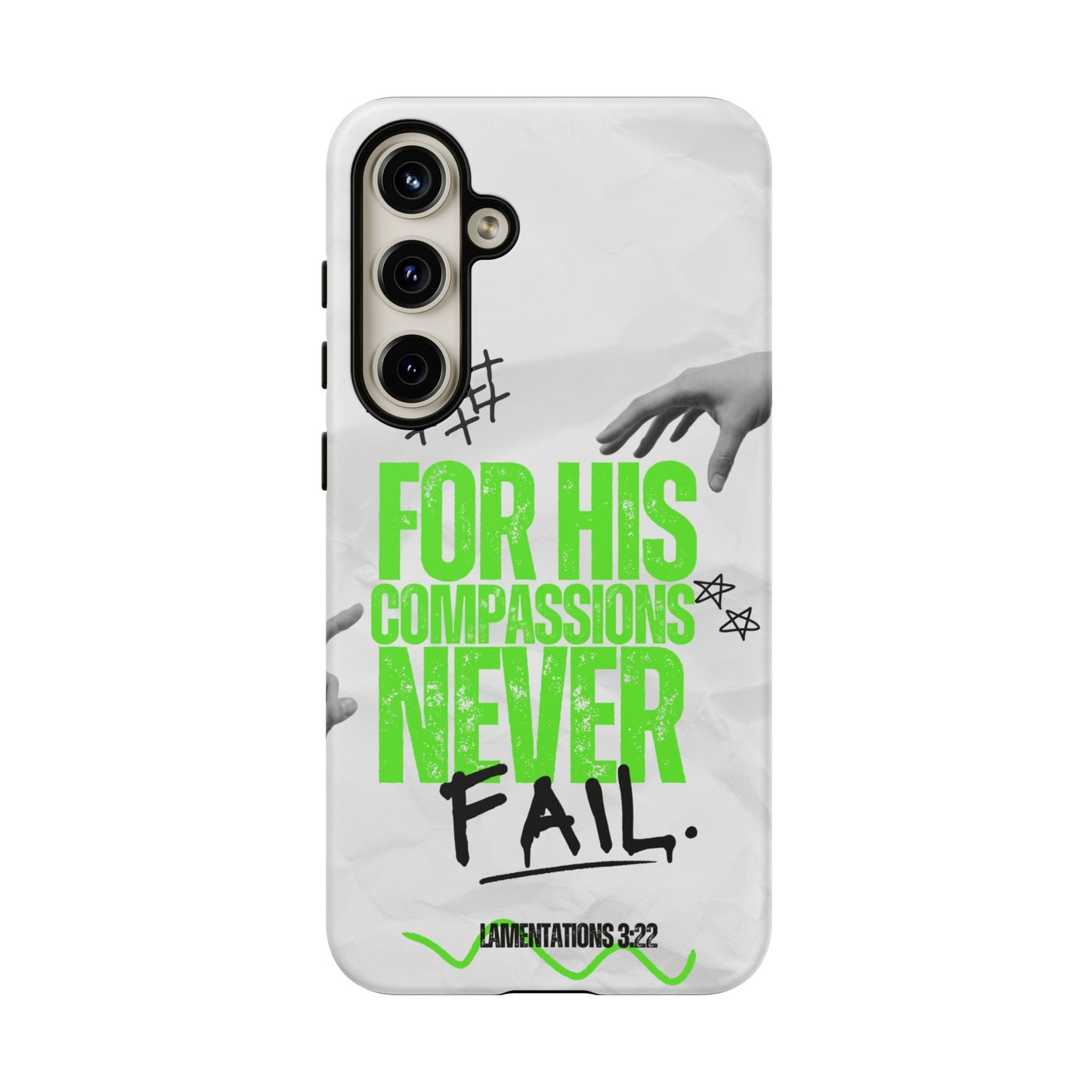 Lamentations 3:22 God's Compassion - Samsung Galaxy Case - BOGO Cases