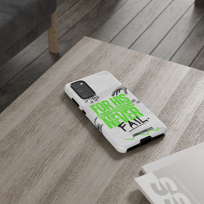 Lamentations 3:22 God's Compassion - Samsung Galaxy Case - BOGO Cases
