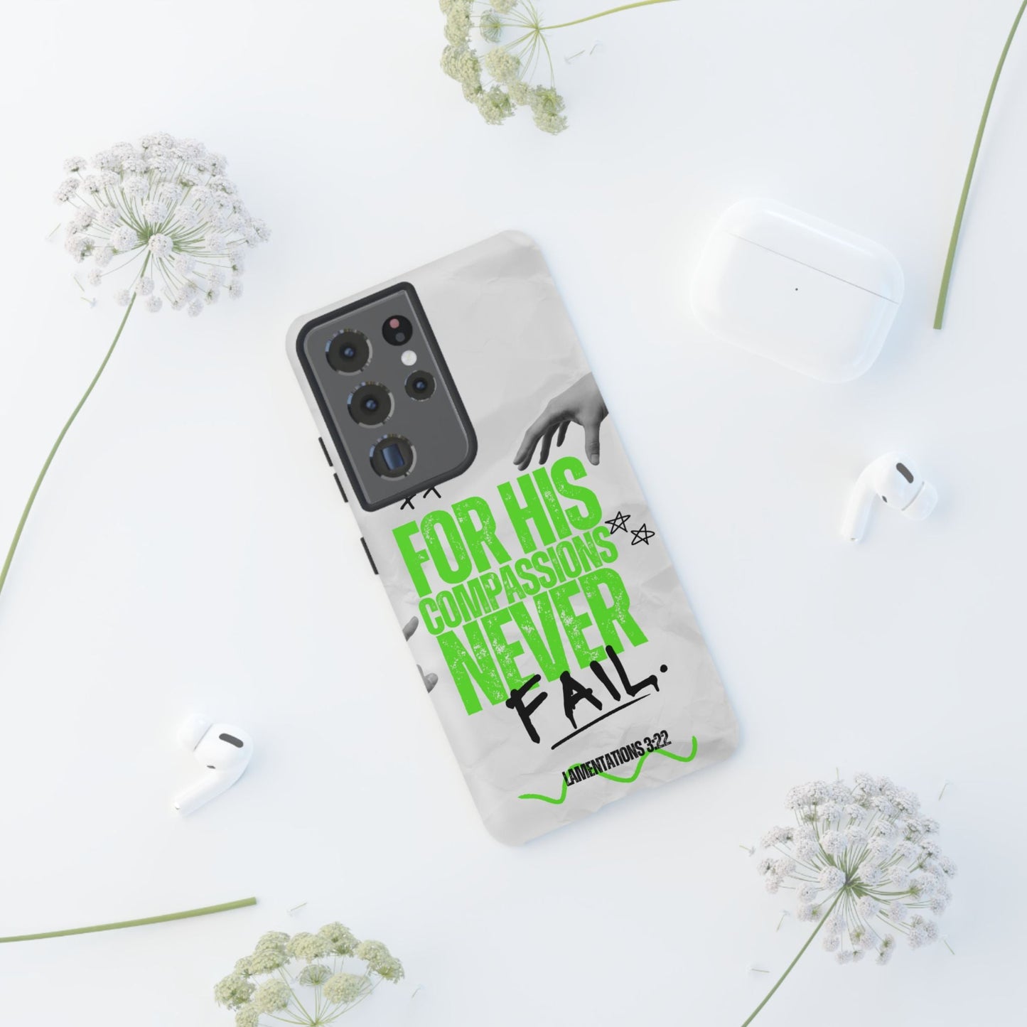 Lamentations 3:22 God's Compassion - Samsung Galaxy Case - BOGO Cases