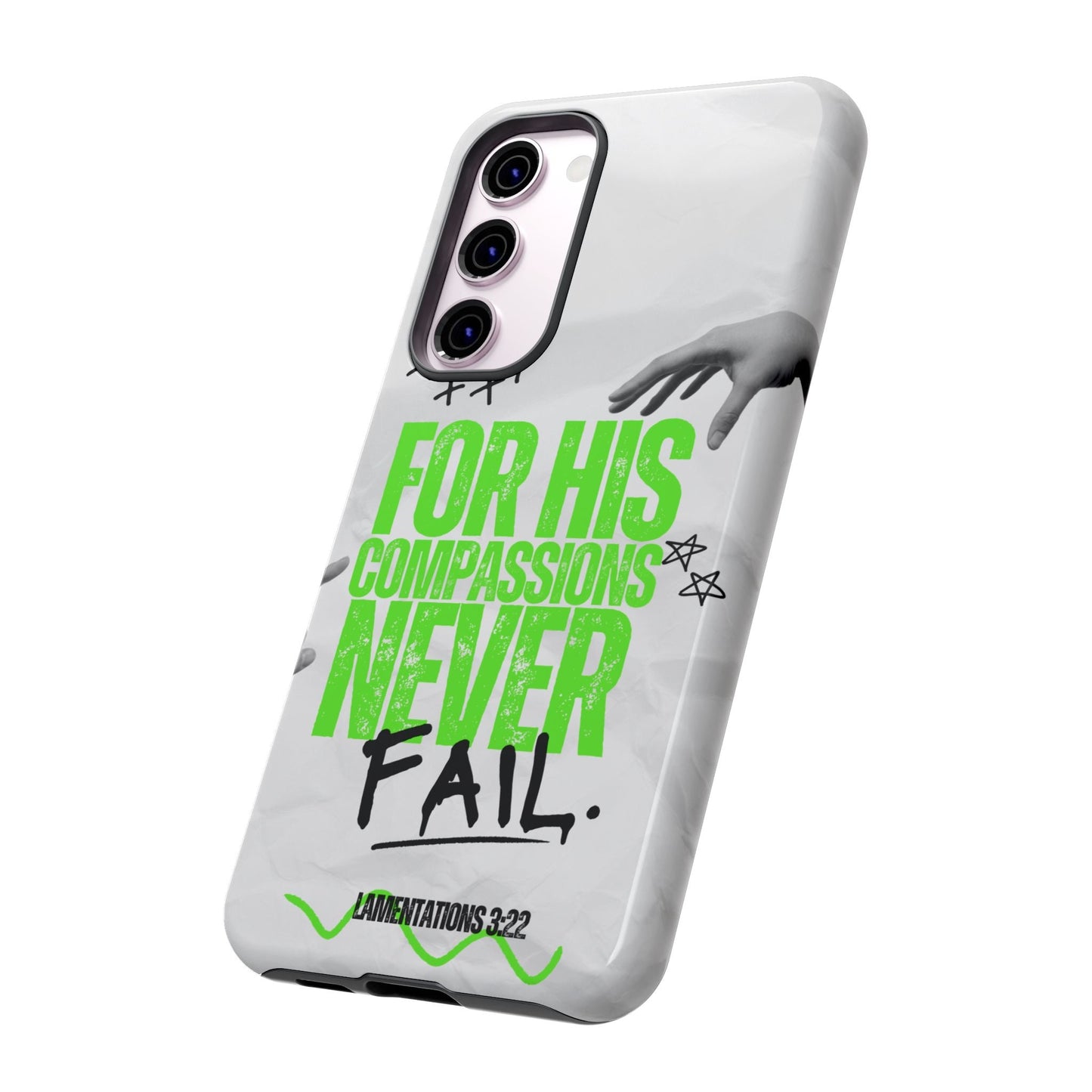Lamentations 3:22 God's Compassion - Samsung Galaxy Case - BOGO Cases