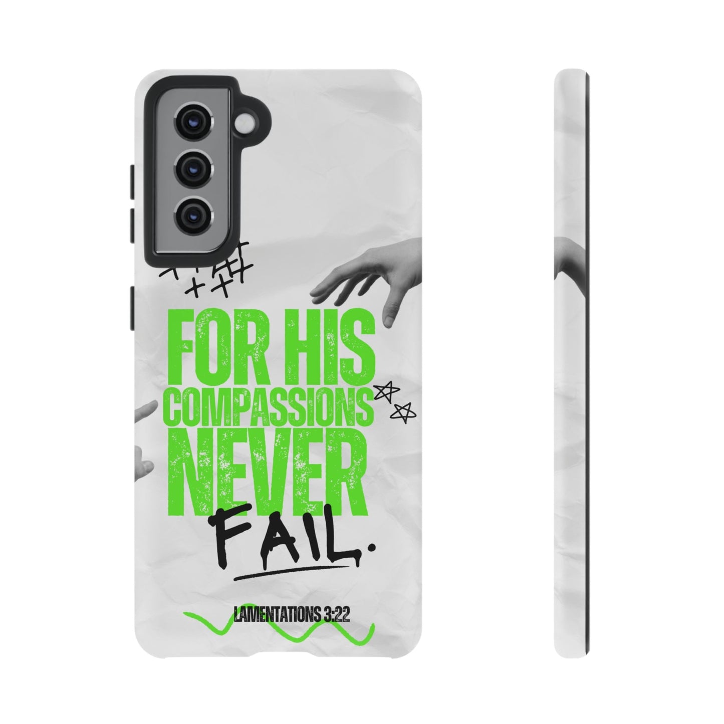 Lamentations 3:22 God's Compassion - Samsung Galaxy Case - BOGO Cases