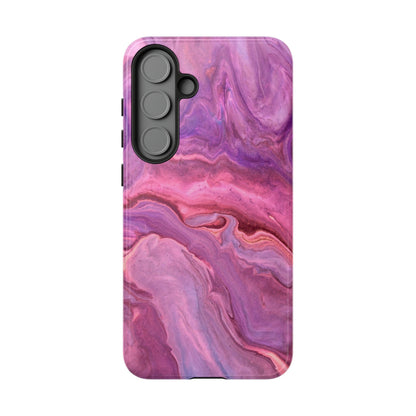 Lavender Dreamscape – Samsung Galaxy Case with Purple & Pink Marble Art - BOGO Cases