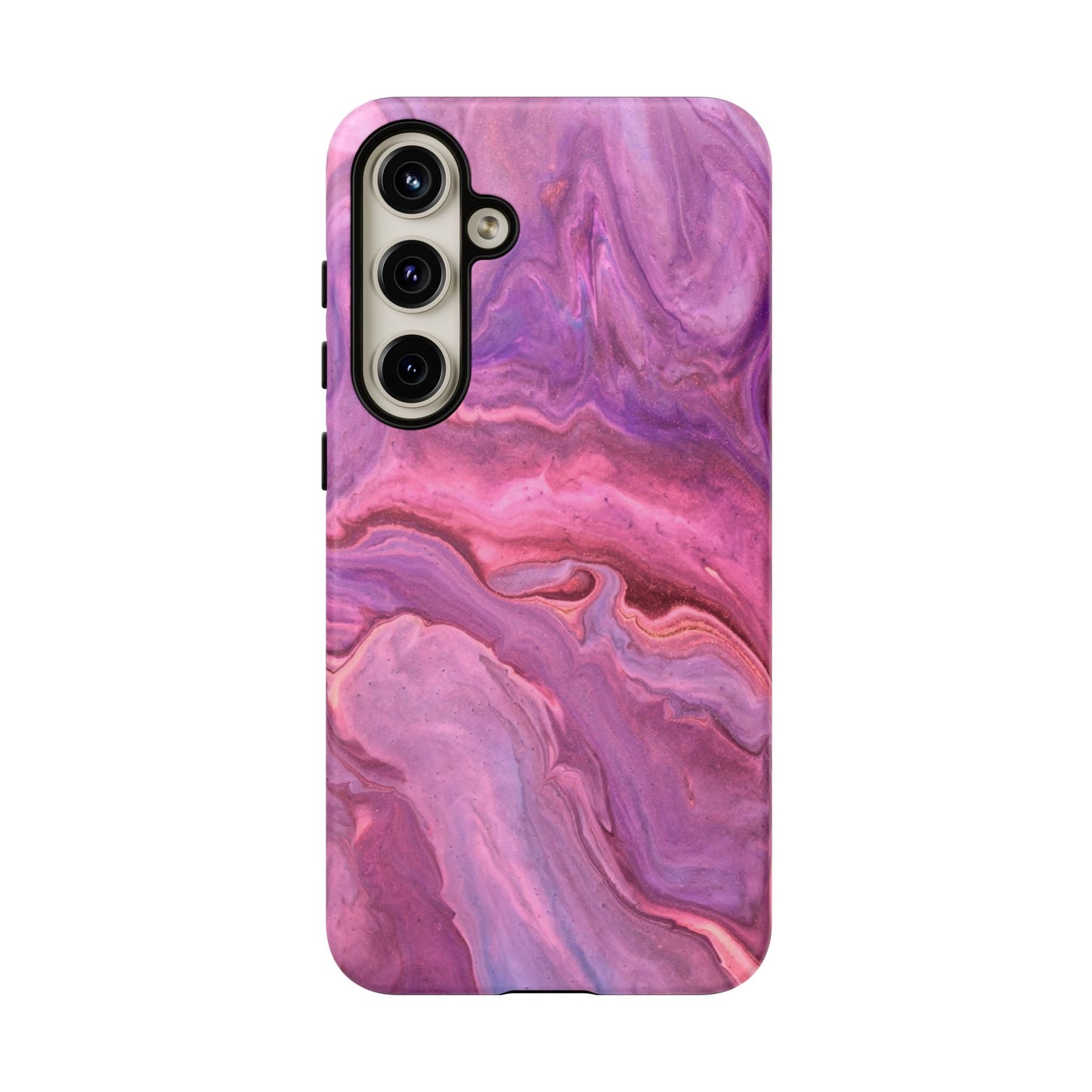Lavender Dreamscape – Samsung Galaxy Case with Purple & Pink Marble Art - BOGO Cases