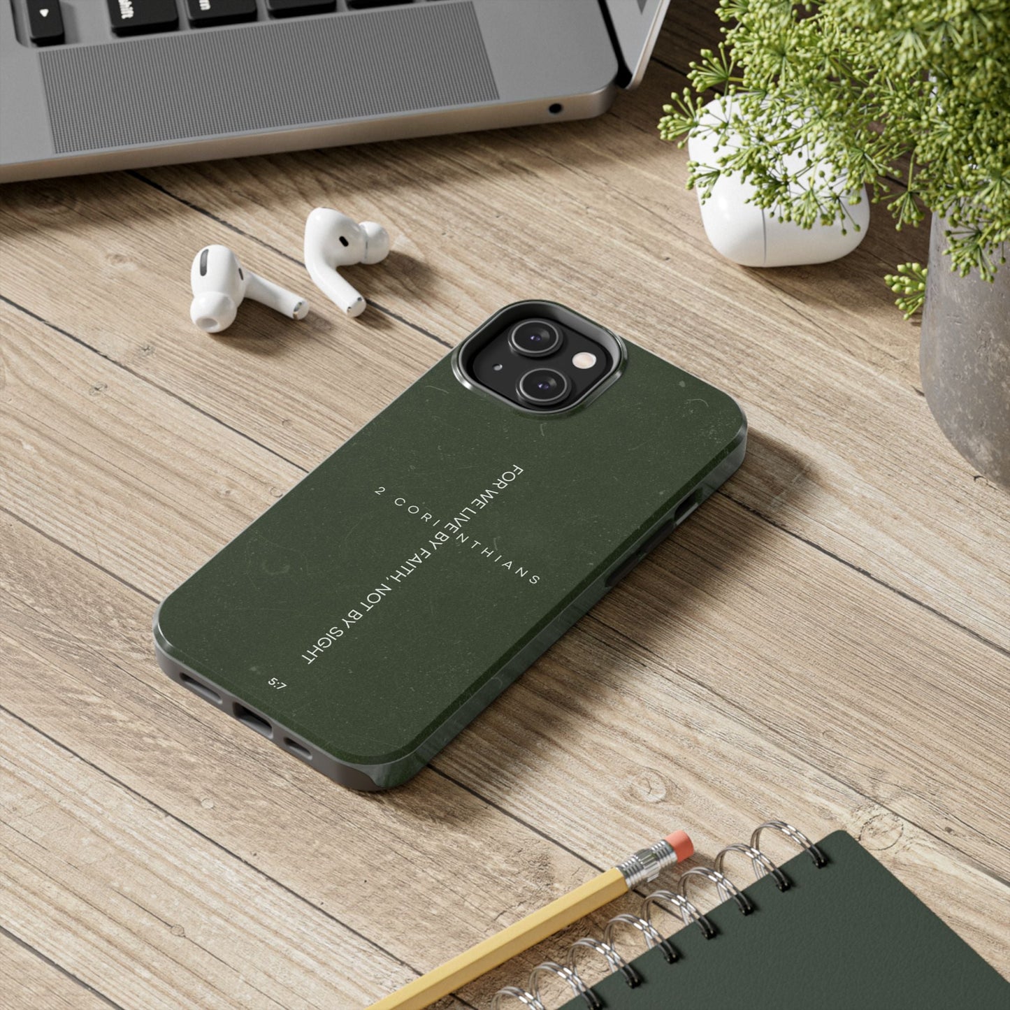 Live by Faith - 2 Corinthians 5:7 iPhone Series Case - BOGO Cases