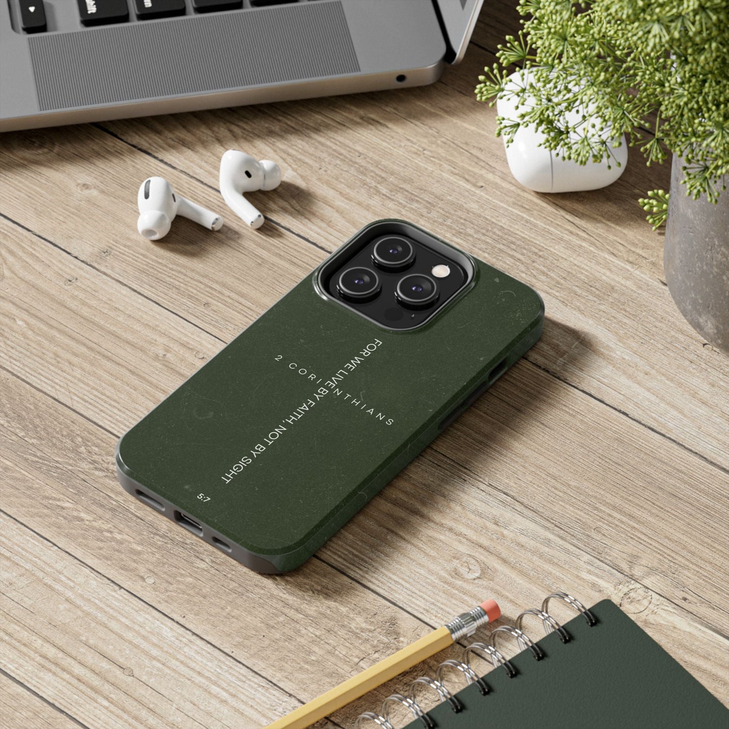 Live by Faith - 2 Corinthians 5:7 iPhone Series Case - BOGO Cases