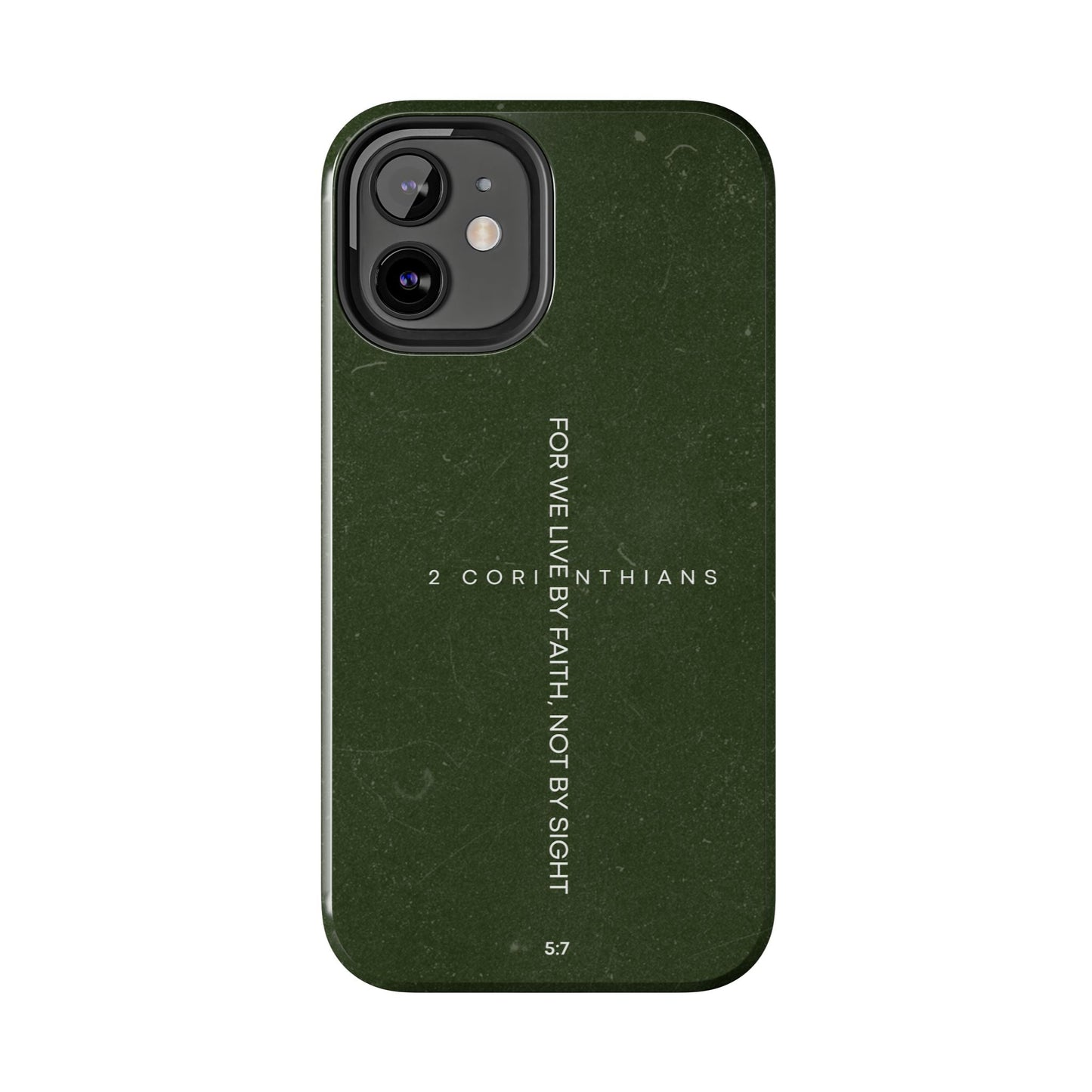 Live by Faith - 2 Corinthians 5:7 iPhone Series Case - BOGO Cases