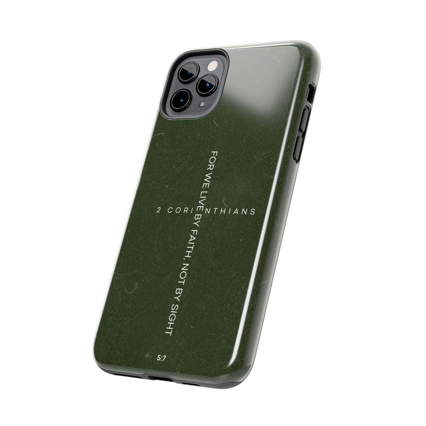 Live by Faith - 2 Corinthians 5:7 iPhone Series Case - BOGO Cases