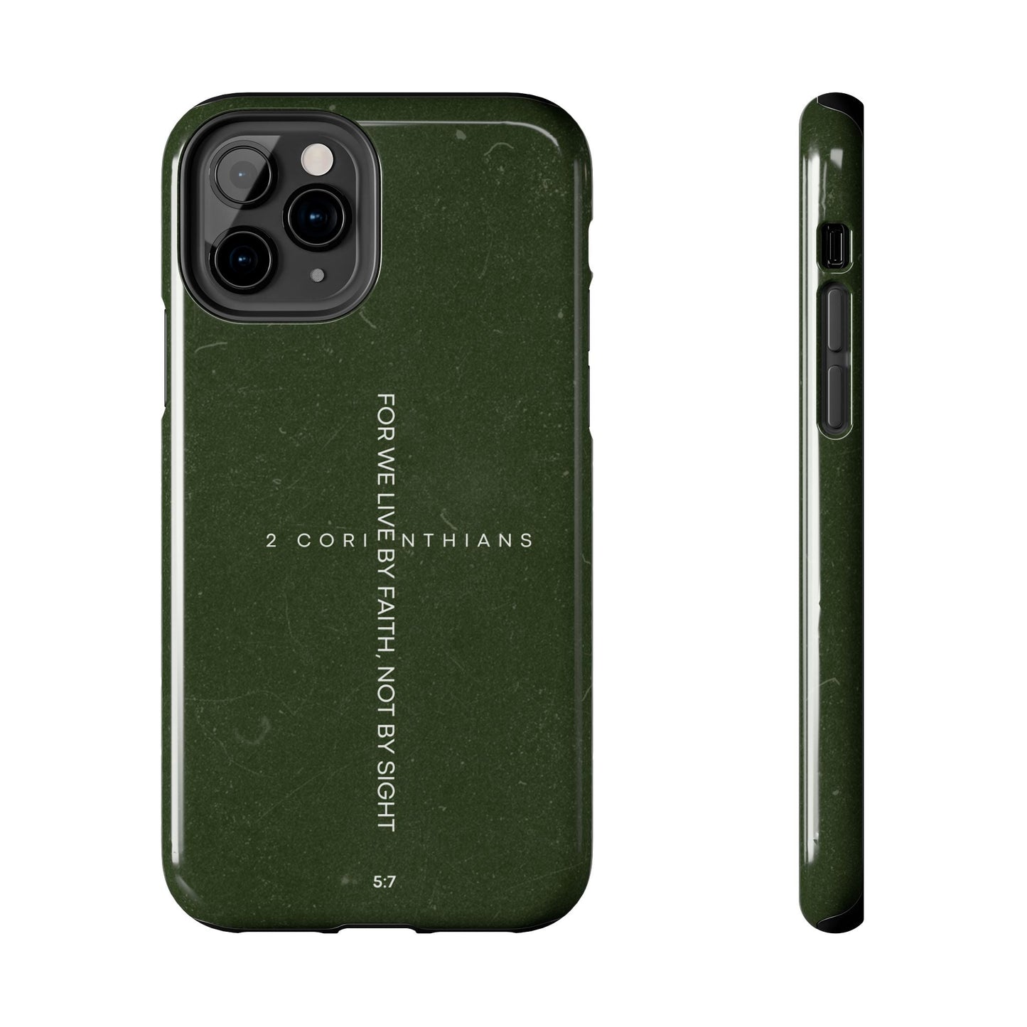 Live by Faith - 2 Corinthians 5:7 iPhone Series Case - BOGO Cases