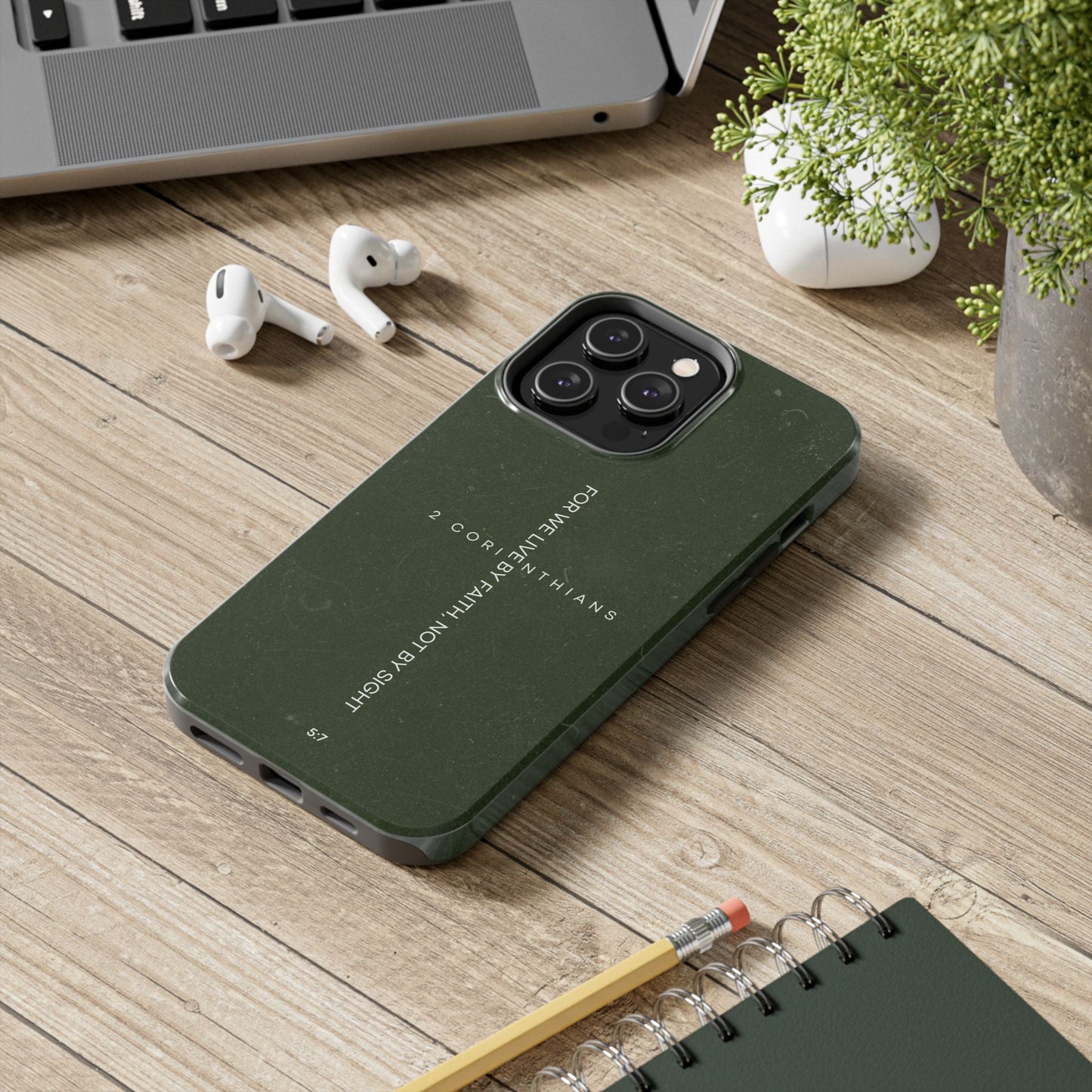 Live by Faith - 2 Corinthians 5:7 iPhone Series Case - BOGO Cases