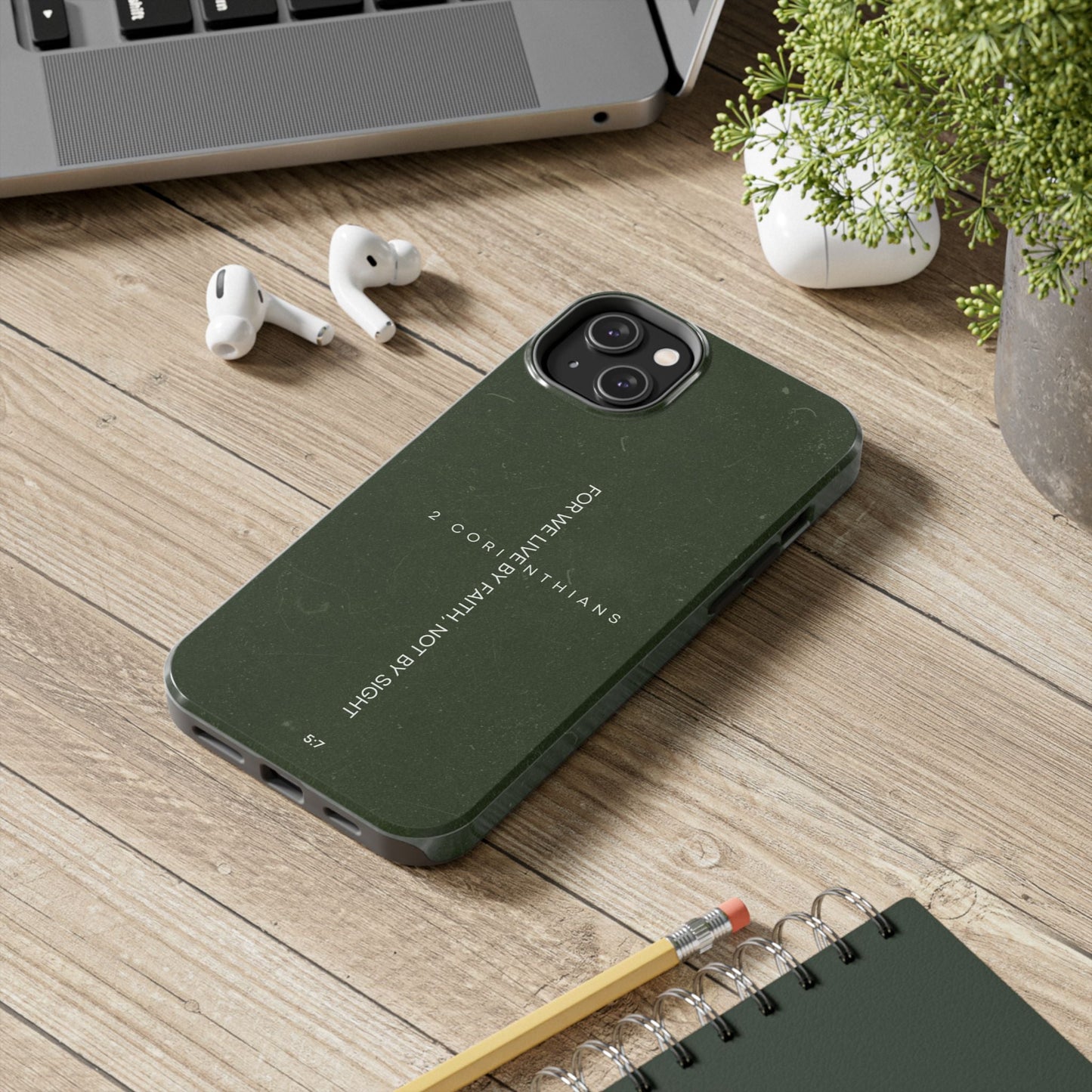 Live by Faith - 2 Corinthians 5:7 iPhone Series Case - BOGO Cases